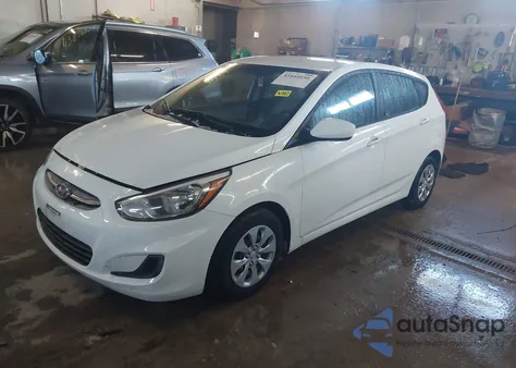 2017 Hyundai Accent Se from USA, damaged, VIN KMHCT5AE1HU344559